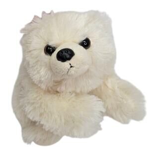 Aurora Polaris Polar Bear Zoo Arctic‎ Mini Flopsie Stuffed Animal Plush Toy 7"